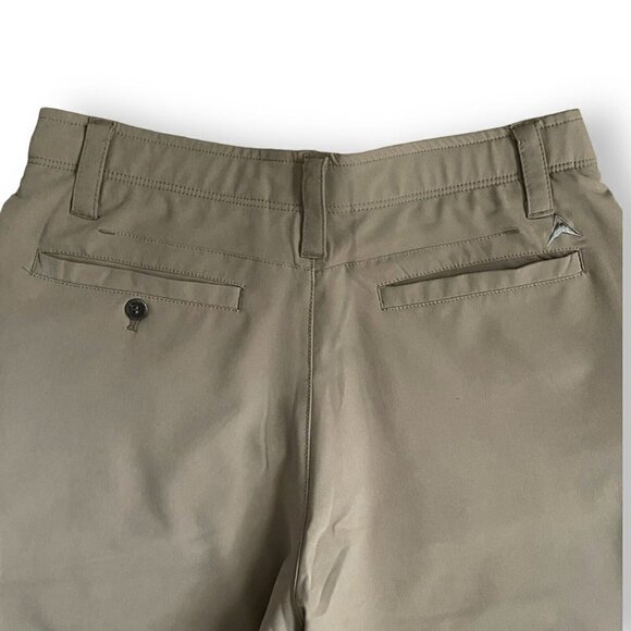 Arctic Cool Mens Cooling Performance Golf Shorts Sz 30 Tan Moisture Wicking UPF - Picture 6 of 7
